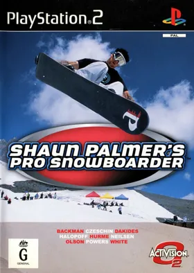 Shaun Palmer's Pro Snowboarder (Japan) box cover front